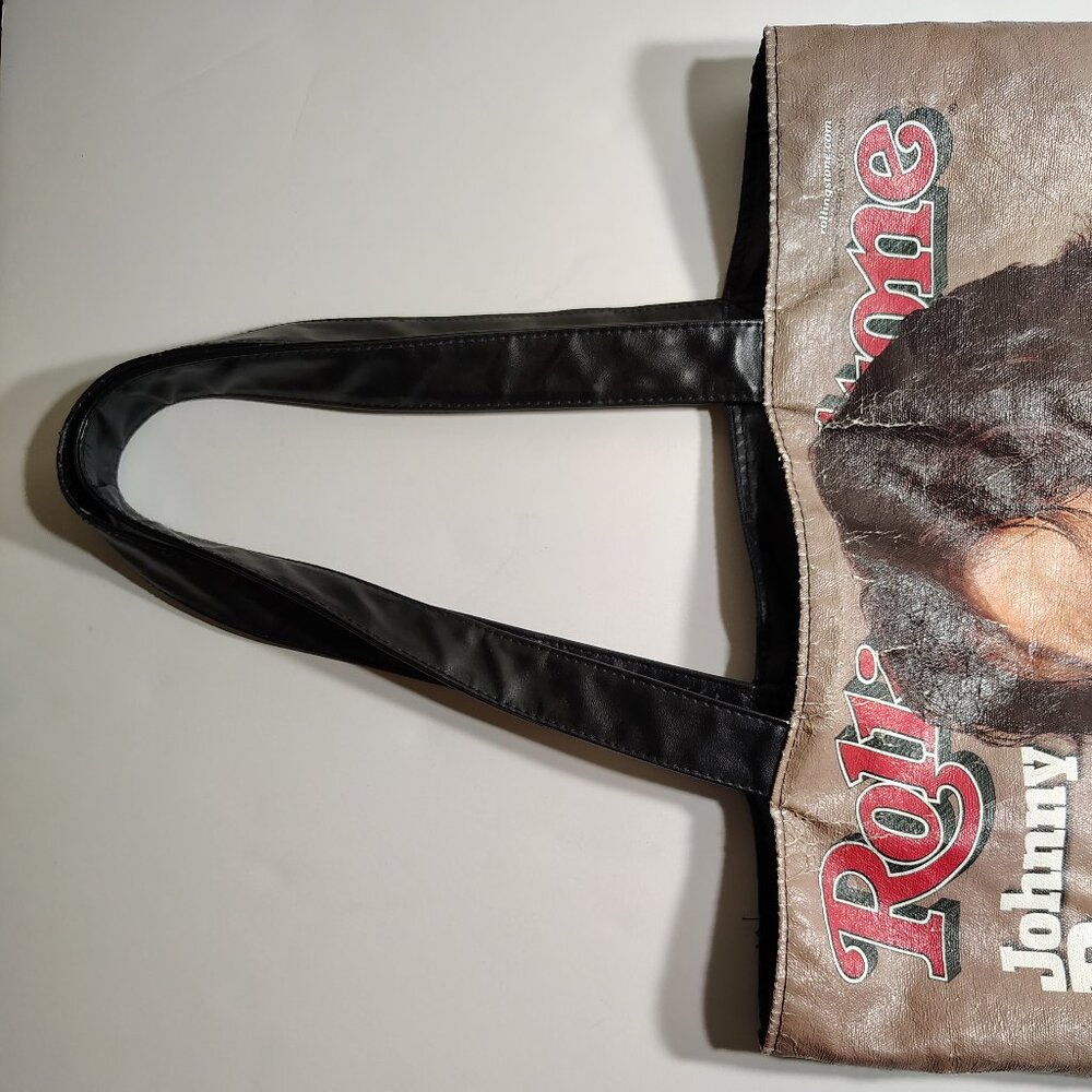 Rolling Stone Johnny Depp Magazine Bag Cover 2005 Tote Shoulder Bag Vinyl - Picture 4 of 5